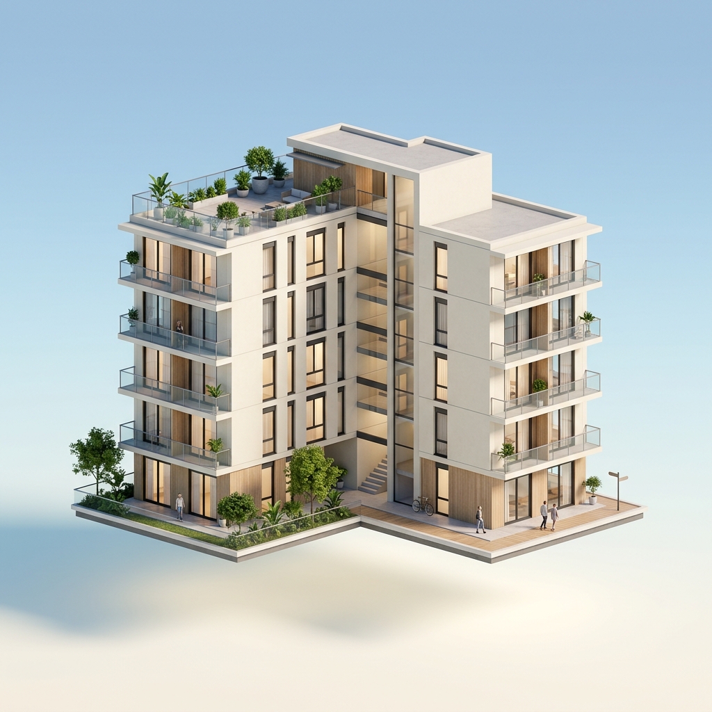 Hostel Management Illustration